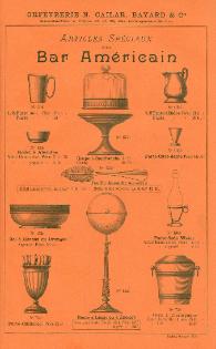 Absinthe Trade Catalogues - Oref�verie Cailar, Bayard & Cie Catalogue