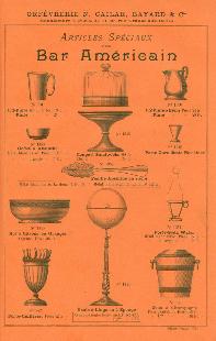 Absinthe Trade Catalogues - Oref�verie Cailar, Bayard & Cie Catalogue
