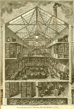 Absinthe Trade Catalogues - Oref�verie Alf�nide & Gombault Catalogue 1891