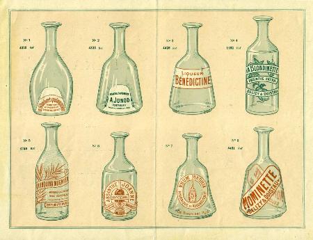 Absinthe Trade Catalogues - Verreries Legras