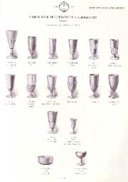 Absinthe Trade Catalogues - Verreries Meisenthal