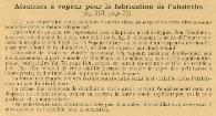 Absinthe Distillation Guides - Deroy Fils - Alambics, Appareils de Distillation Catalogue Général 1894