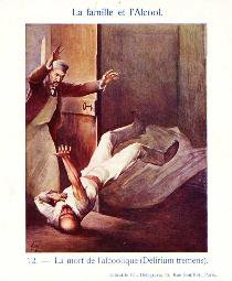 La mort de l'alcoolique